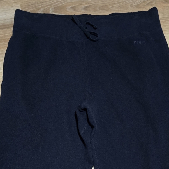 Polo Ralph Lauren Navy Ribbed Semi Thick Soft Lounge Pants Size L - Picture 3 of 16